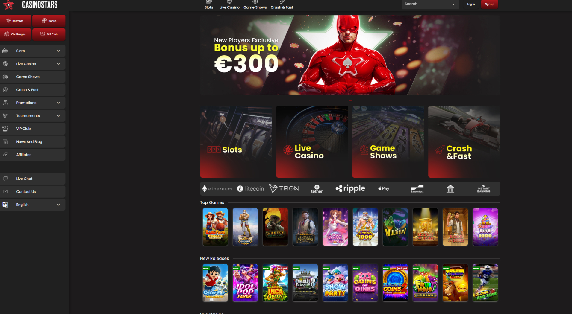 5. CasinoStar- Scelta del casinò mobile Euteller